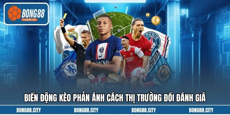 Biến động kèo phản ánh cách thị trường đổi đánh giá