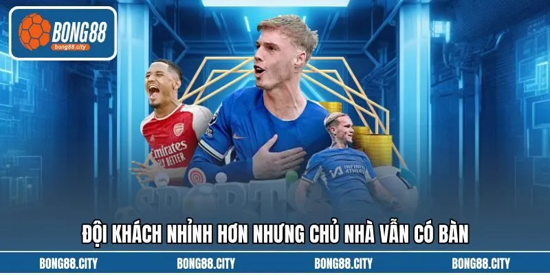 Đội khách nhỉnh hơn nhưng chủ nhà vẫn có bàn