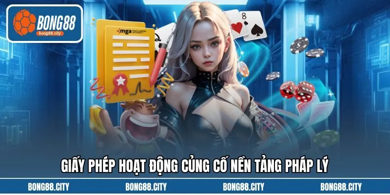 Giấy phép hoạt động củng cố nền tảng pháp lý